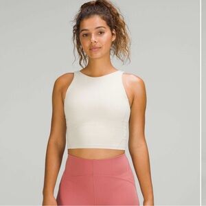 Lululemon Align High-Neck Tank Top 6 Natural Ivory Perfect condition